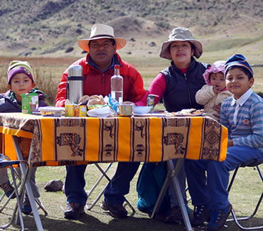 Family adventure holiday in Cordillera Huayhuash