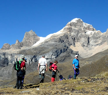 Portachuelo Pass Cordillera Huayhuash